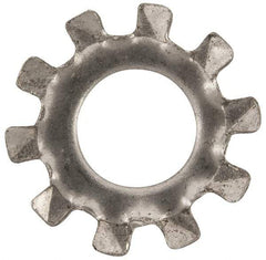 Value Collection - 5/16" Screw, 0.326" ID, Stainless Steel External Tooth Lock Washer - 0.601" OD, Uncoated, Grade 18-8 - USA Tool & Supply
