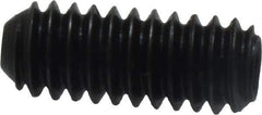 Holo-Krome - 1/4-20 UNC, 5/8" OAL, Cup Point Set Screw - Grade 8 Alloy Steel, 1/8" Key - USA Tool & Supply