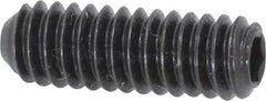 Holo-Krome - 1/4-20 UNC, 3/4" OAL, Cup Point Set Screw - Grade 8 Alloy Steel, 1/8" Key - USA Tool & Supply