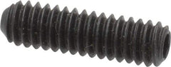Holo-Krome - 1/4-20 UNC, 7/8" OAL, Cup Point Set Screw - Grade 8 Alloy Steel, 1/8" Key - USA Tool & Supply