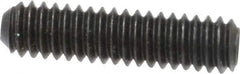 Holo-Krome - 1/4-20 UNC, 1" OAL, Cup Point Set Screw - Grade 8 Alloy Steel, 1/8" Key - USA Tool & Supply