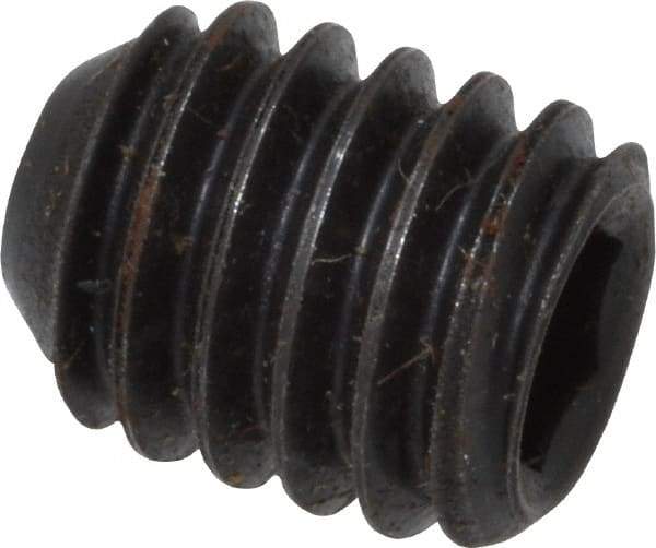 Holo-Krome - 5/16-18 UNC, 3/8" OAL, Cup Point Set Screw - Grade 8 Alloy Steel, 5/32" Key - USA Tool & Supply