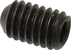 Holo-Krome - 5/16-18 UNC, 1/2" OAL, Cup Point Set Screw - Grade 8 Alloy Steel, 5/32" Key - USA Tool & Supply