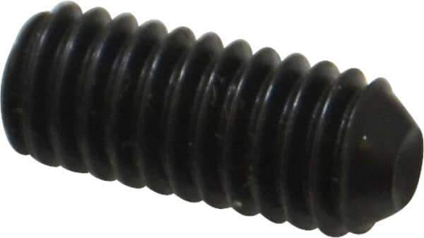 Holo-Krome - 5/16-18 UNC, 3/4" OAL, Cup Point Set Screw - Grade 8 Alloy Steel, 5/32" Key - USA Tool & Supply