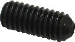 Holo-Krome - 5/16-18 UNC, 3/4" OAL, Cup Point Set Screw - Grade 8 Alloy Steel, 5/32" Key - USA Tool & Supply