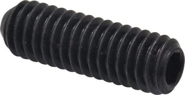 Holo-Krome - 5/16-18 UNC, 1" OAL, Cup Point Set Screw - Grade 8 Alloy Steel, 5/32" Key - USA Tool & Supply
