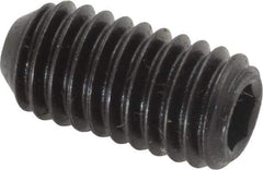 Holo-Krome - 3/8-16 UNC, 3/4" OAL, Cup Point Set Screw - Grade 8 Alloy Steel, 3/16" Key - USA Tool & Supply