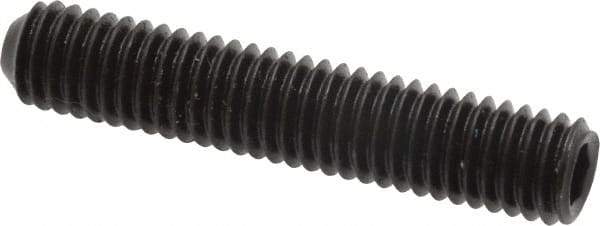 Holo-Krome - 3/8-16 UNC, 2" OAL, Cup Point Set Screw - Grade 8 Alloy Steel, 3/16" Key - USA Tool & Supply