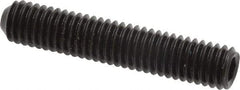Holo-Krome - 3/8-16 UNC, 2" OAL, Cup Point Set Screw - Grade 8 Alloy Steel, 3/16" Key - USA Tool & Supply