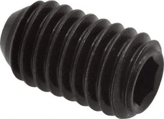Holo-Krome - 7/16-14 UNC, 3/4" OAL, Cup Point Set Screw - Grade 8 Alloy Steel, 7/32" Key - USA Tool & Supply