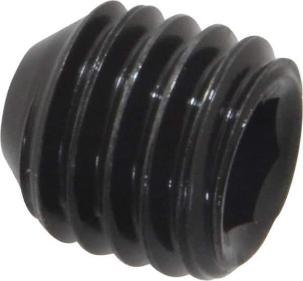Holo-Krome - 1/2-13 UNC, 1/2" OAL, Cup Point Set Screw - Grade 8 Alloy Steel, 1/4" Key - USA Tool & Supply