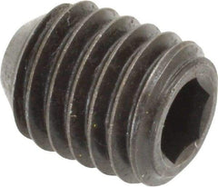 Holo-Krome - 1/2-13 UNC, 5/8" OAL, Cup Point Set Screw - Grade 8 Alloy Steel, 1/4" Key - USA Tool & Supply