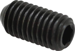 Holo-Krome - 1/2-13 UNC, 1" OAL, Cup Point Set Screw - Grade 8 Alloy Steel, 1/4" Key - USA Tool & Supply