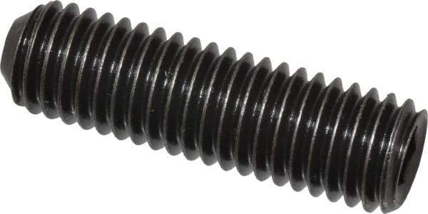 Holo-Krome - 1/2-13 UNC, 1-3/4" OAL, Cup Point Set Screw - Grade 8 Alloy Steel, 1/4" Key - USA Tool & Supply