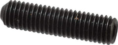Holo-Krome - 1/2-13 UNC, 2" OAL, Cup Point Set Screw - Grade 8 Alloy Steel, 1/4" Key - USA Tool & Supply