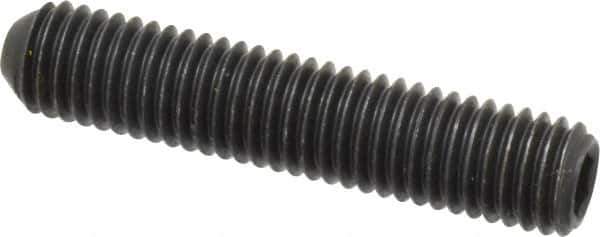 Holo-Krome - 1/2-13 UNC, 2-1/2" OAL, Cup Point Set Screw - Grade 8 Alloy Steel, 1/4" Key - USA Tool & Supply