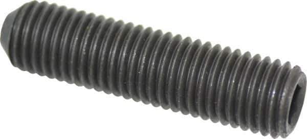 Holo-Krome - 3/4-10 UNC, 3" OAL, Cup Point Set Screw - Grade 8 Alloy Steel, 3/8" Key - USA Tool & Supply