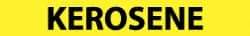 NMC - Pipe Marker with Kerosene Legend and No Graphic - 1-1/2 to 2" Pipe Outside Diam, Black on Yellow - USA Tool & Supply