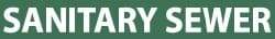 NMC - Pipe Marker with Sanitary Sewer Legend and No Graphic - 1-1/2 to 2" Pipe Outside Diam, White on Green - USA Tool & Supply