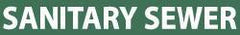 NMC - Pipe Marker with Sanitary Sewer Legend and No Graphic - 3/4 to 1-1/4" Pipe Outside Diam, White on Green - USA Tool & Supply