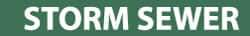 NMC - Pipe Marker with Storm Sewer Legend and No Graphic - 3/4 to 1-1/4" Pipe Outside Diam, White on Green - USA Tool & Supply