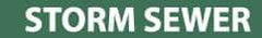 NMC - Pipe Marker with Storm Sewer Legend and No Graphic - 3/4 to 1-1/4" Pipe Outside Diam, White on Green - USA Tool & Supply