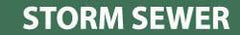 NMC - Pipe Marker with Storm Sewer Legend and No Graphic - 2-1/2 to 6" Pipe Outside Diam, White on Green - USA Tool & Supply