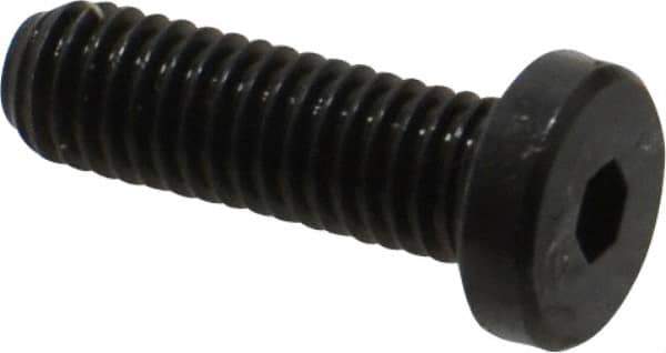 Holo-Krome - #10-32 UNF Hex Socket Drive, Low Socket Cap Screw - Alloy Steel, Black Oxide Finish, Fully Threaded, 5/8" Length Under Head - USA Tool & Supply