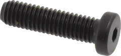 Holo-Krome - #10-32 UNF Hex Socket Drive, Low Socket Cap Screw - Alloy Steel, Black Oxide Finish, Fully Threaded, 3/4" Length Under Head - USA Tool & Supply