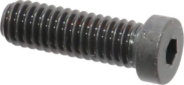 Holo-Krome - 5/16-18 UNC Hex Socket Drive, Low Socket Cap Screw - Alloy Steel, Black Oxide Finish, Fully Threaded, 1" Length Under Head - USA Tool & Supply