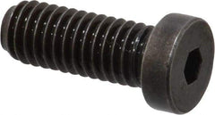Holo-Krome - 3/8-16 UNC Hex Socket Drive, Low Socket Cap Screw - Alloy Steel, Black Oxide Finish, Fully Threaded, 1" Length Under Head - USA Tool & Supply