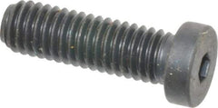 Holo-Krome - 3/8-16 UNC Hex Socket Drive, Low Socket Cap Screw - Alloy Steel, Black Oxide Finish, Fully Threaded, 1-1/4" Length Under Head - USA Tool & Supply