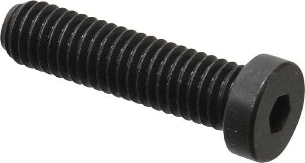 Holo-Krome - 3/8-16 UNC Hex Socket Drive, Low Socket Cap Screw - Alloy Steel, Black Oxide Finish, Fully Threaded, 1-1/2" Length Under Head - USA Tool & Supply