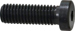 Holo-Krome - 1/2-13 UNC Hex Socket Drive, Low Socket Cap Screw - Alloy Steel, Black Oxide Finish, Fully Threaded, 1-1/2" Length Under Head - USA Tool & Supply