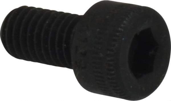 Holo-Krome - M5x0.80 Metric Coarse Hex Socket Drive, Socket Cap Screw - Grade 12.9 Alloy Steel, Black Oxide Finish, Fully Threaded, 10mm Length Under Head - USA Tool & Supply