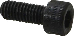 Holo-Krome - M5x0.80 Metric Coarse Hex Socket Drive, Socket Cap Screw - Grade 12.9 Alloy Steel, Black Oxide Finish, Fully Threaded, 12mm Length Under Head - USA Tool & Supply