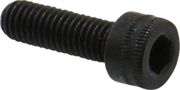 Holo-Krome - M5x0.80 Metric Coarse Hex Socket Drive, Socket Cap Screw - Grade 12.9 Alloy Steel, Black Oxide Finish, Fully Threaded, 16mm Length Under Head - USA Tool & Supply