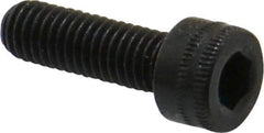 Holo-Krome - M5x0.80 Metric Coarse Hex Socket Drive, Socket Cap Screw - Grade 12.9 Alloy Steel, Black Oxide Finish, Fully Threaded, 16mm Length Under Head - USA Tool & Supply