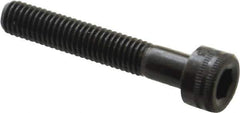 Holo-Krome - M5x0.80 Metric Coarse Hex Socket Drive, Socket Cap Screw - Grade 12.9 Alloy Steel, Black Oxide Finish, Fully Threaded, 30mm Length Under Head - USA Tool & Supply