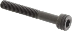 Holo-Krome - M5x0.80 Metric Coarse Hex Socket Drive, Socket Cap Screw - Grade 12.9 Alloy Steel, Black Oxide Finish, Partially Threaded, 35mm Length Under Head - USA Tool & Supply
