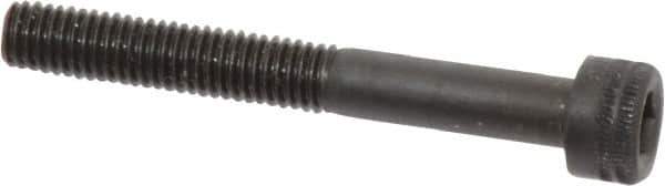 Holo-Krome - M5x0.80 Metric Coarse Hex Socket Drive, Socket Cap Screw - Grade 12.9 Alloy Steel, Black Oxide Finish, Partially Threaded, 40mm Length Under Head - USA Tool & Supply