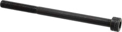 Holo-Krome - M5x0.80 Metric Coarse Hex Socket Drive, Socket Cap Screw - Grade 12.9 Alloy Steel, Black Oxide Finish, Partially Threaded, 70mm Length Under Head - USA Tool & Supply