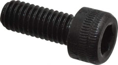 Holo-Krome - M6x1.00 Metric Coarse Hex Socket Drive, Socket Cap Screw - Grade 12.9 Alloy Steel, Black Oxide Finish, Fully Threaded, 15mm Length Under Head - USA Tool & Supply