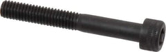 Holo-Krome - M6x1.00 Metric Coarse Hex Socket Drive, Socket Cap Screw - Grade 12.9 Alloy Steel, Black Oxide Finish, Partially Threaded, 45mm Length Under Head - USA Tool & Supply