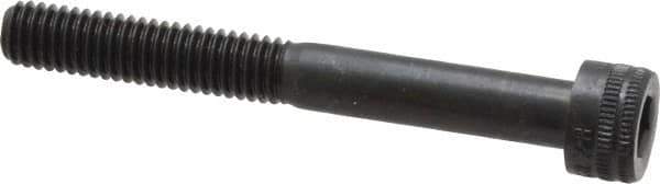 Holo-Krome - M6x1.00 Metric Coarse Hex Socket Drive, Socket Cap Screw - Grade 12.9 Alloy Steel, Black Oxide Finish, Partially Threaded, 50mm Length Under Head - USA Tool & Supply