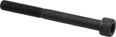 Holo-Krome - M6x1.00 Metric Coarse Hex Socket Drive, Socket Cap Screw - Grade 12.9 Alloy Steel, Black Oxide Finish, Partially Threaded, 60mm Length Under Head - USA Tool & Supply