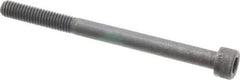 Holo-Krome - M6x1.00 Metric Coarse Hex Socket Drive, Socket Cap Screw - Grade 12.9 Alloy Steel, Black Oxide Finish, Partially Threaded, 75mm Length Under Head - USA Tool & Supply