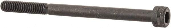 Holo-Krome - M6x1.00 Metric Coarse Hex Socket Drive, Socket Cap Screw - Grade 12.9 Alloy Steel, Black Oxide Finish, Partially Threaded, 80mm Length Under Head - USA Tool & Supply