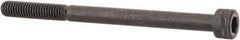 Holo-Krome - M6x1.00 Metric Coarse Hex Socket Drive, Socket Cap Screw - Grade 12.9 Alloy Steel, Black Oxide Finish, Partially Threaded, 80mm Length Under Head - USA Tool & Supply
