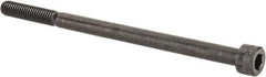Holo-Krome - M6x1.00 Metric Coarse Hex Socket Drive, Socket Cap Screw - Grade 12.9 Alloy Steel, Black Oxide Finish, Partially Threaded, 100mm Length Under Head - USA Tool & Supply